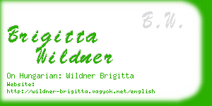 brigitta wildner business card